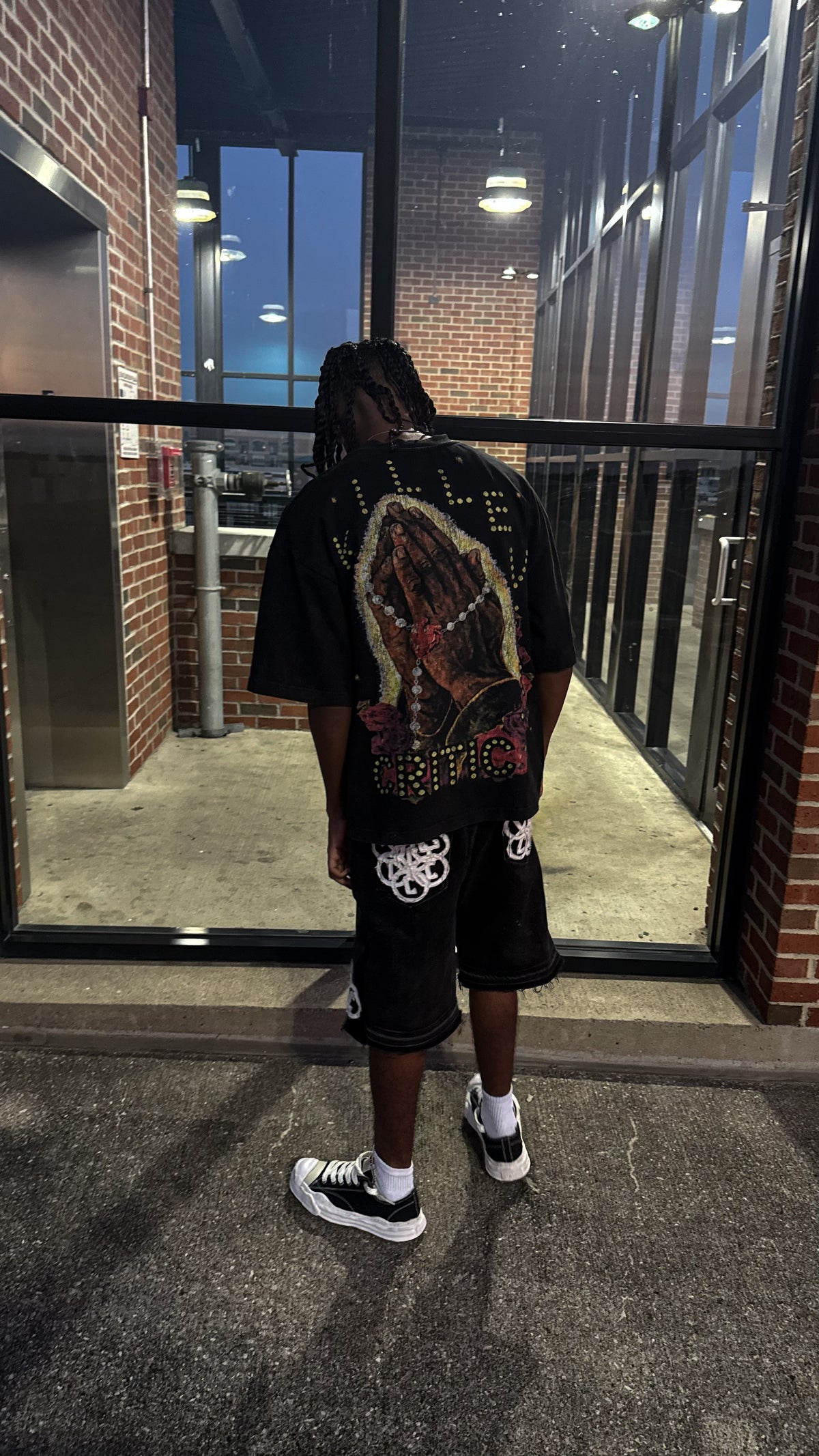 “Faith in silence” Tee BLACK