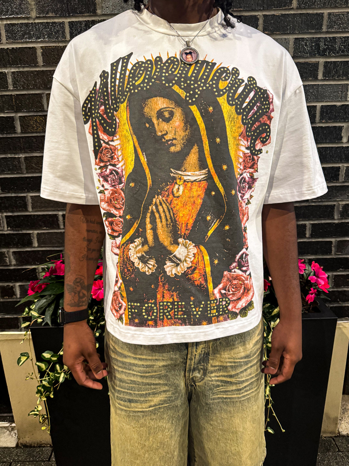 “Faith in silence” Tee WHITE