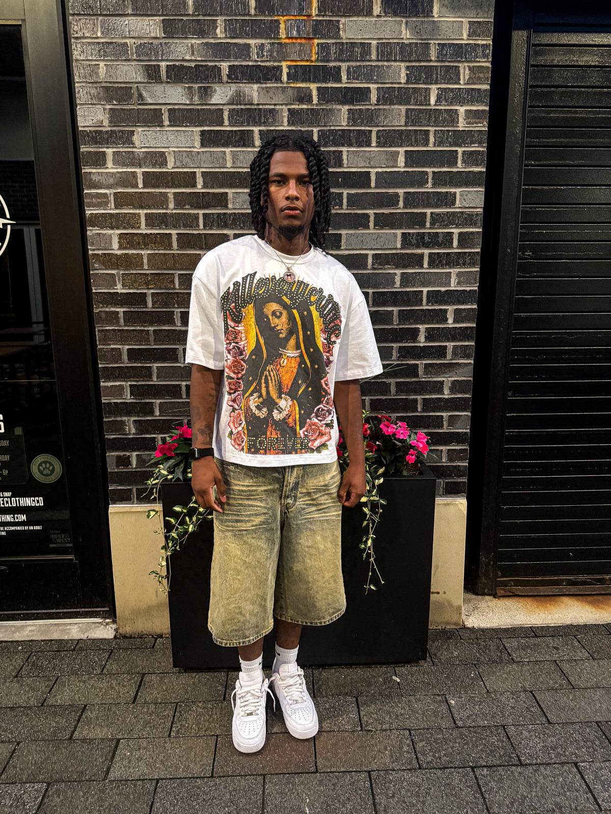 “Faith in silence” Tee WHITE