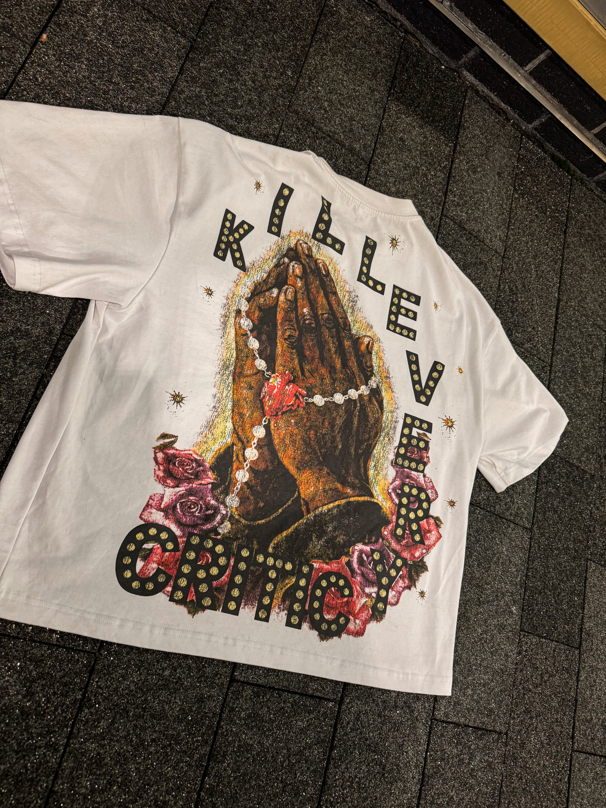 “Faith in silence” Tee WHITE