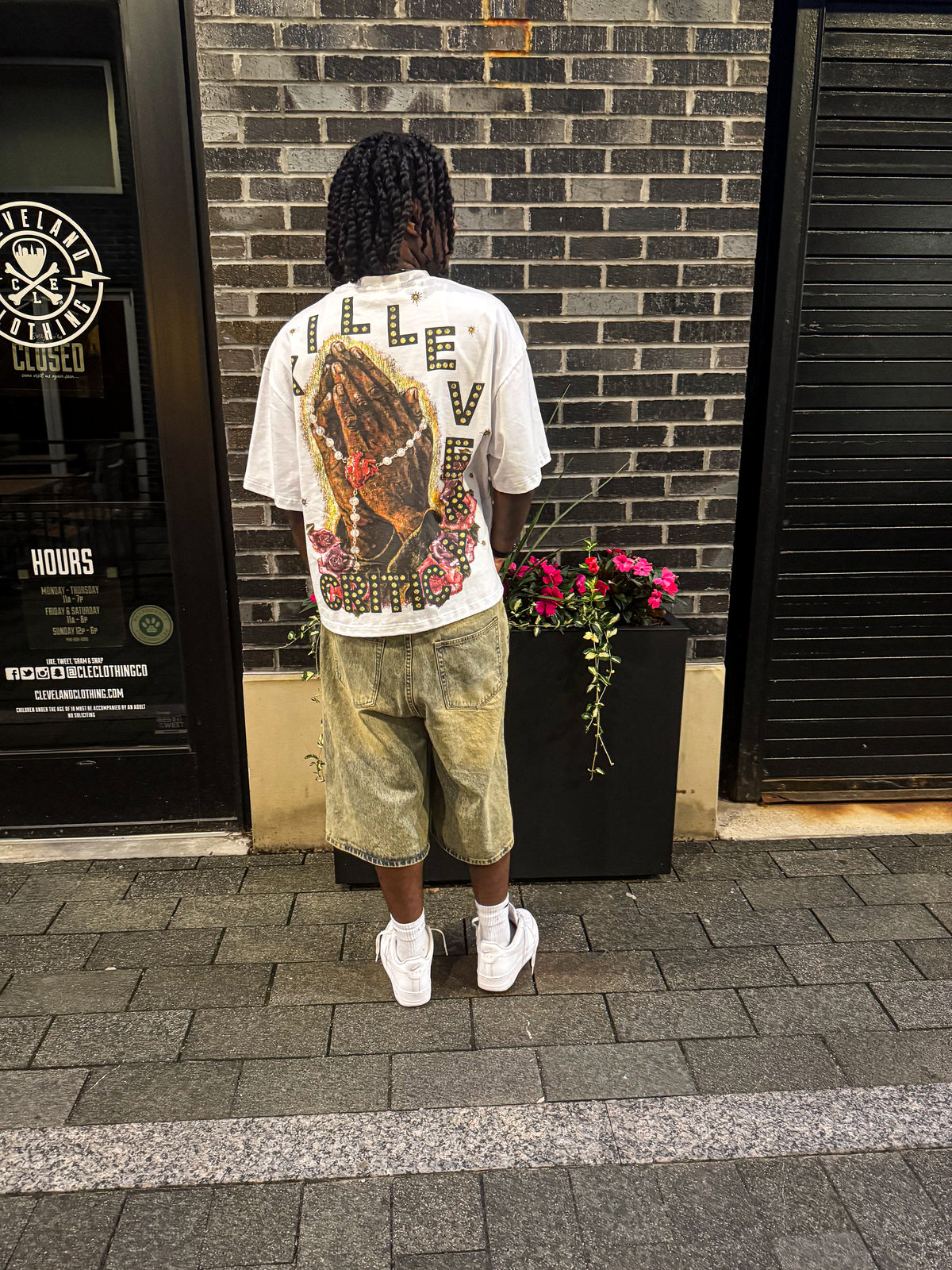 “Faith in silence” Tee WHITE