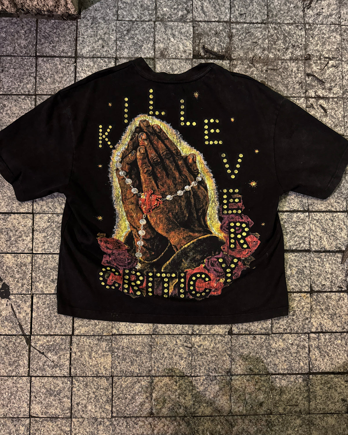 “Faith in silence” Tee BLACK