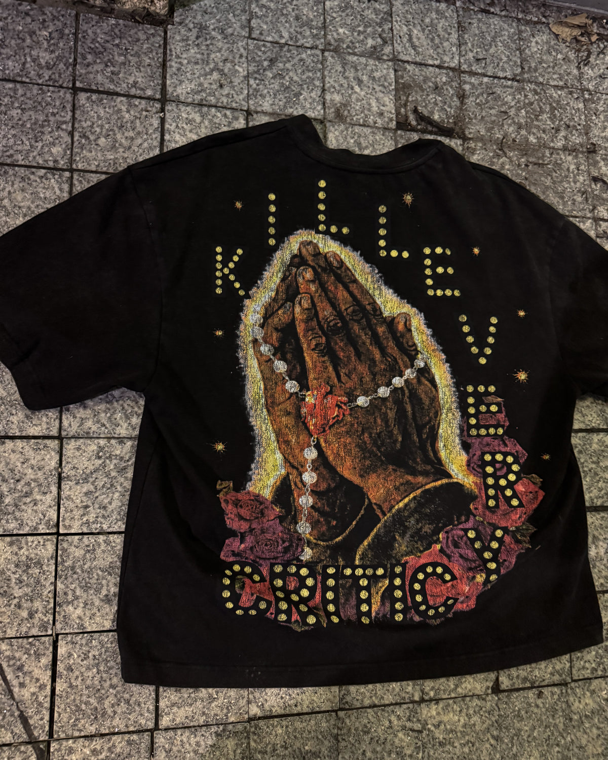 “Faith in silence” Tee BLACK